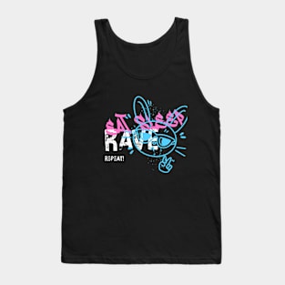 Eat, Sleep, Rave, Repeat! Rave Tank Top